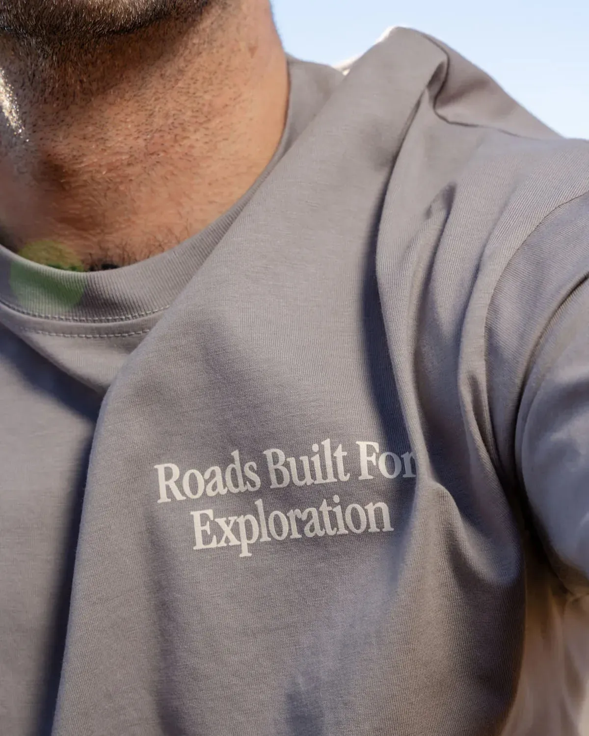 ROADS BUILT LONG SLEEVE T-SHIRT sold by CAT Workwear product image thumbnail 2