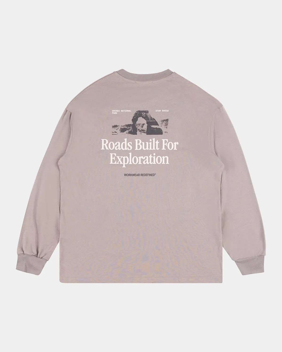 ROADS BUILT LONG SLEEVE T-SHIRT sold by CAT Workwear