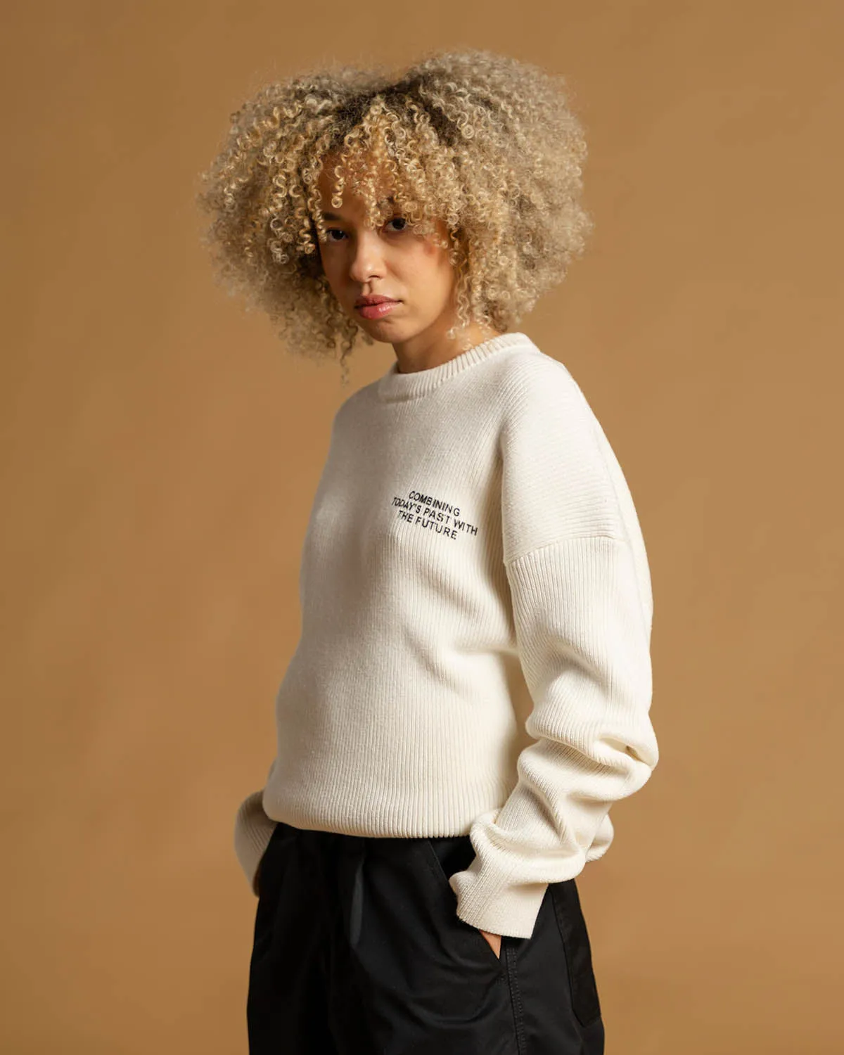 PAST AND FUTURE ROUNDNECK SWEATER sold by CAT Workwear product image thumbnail 2