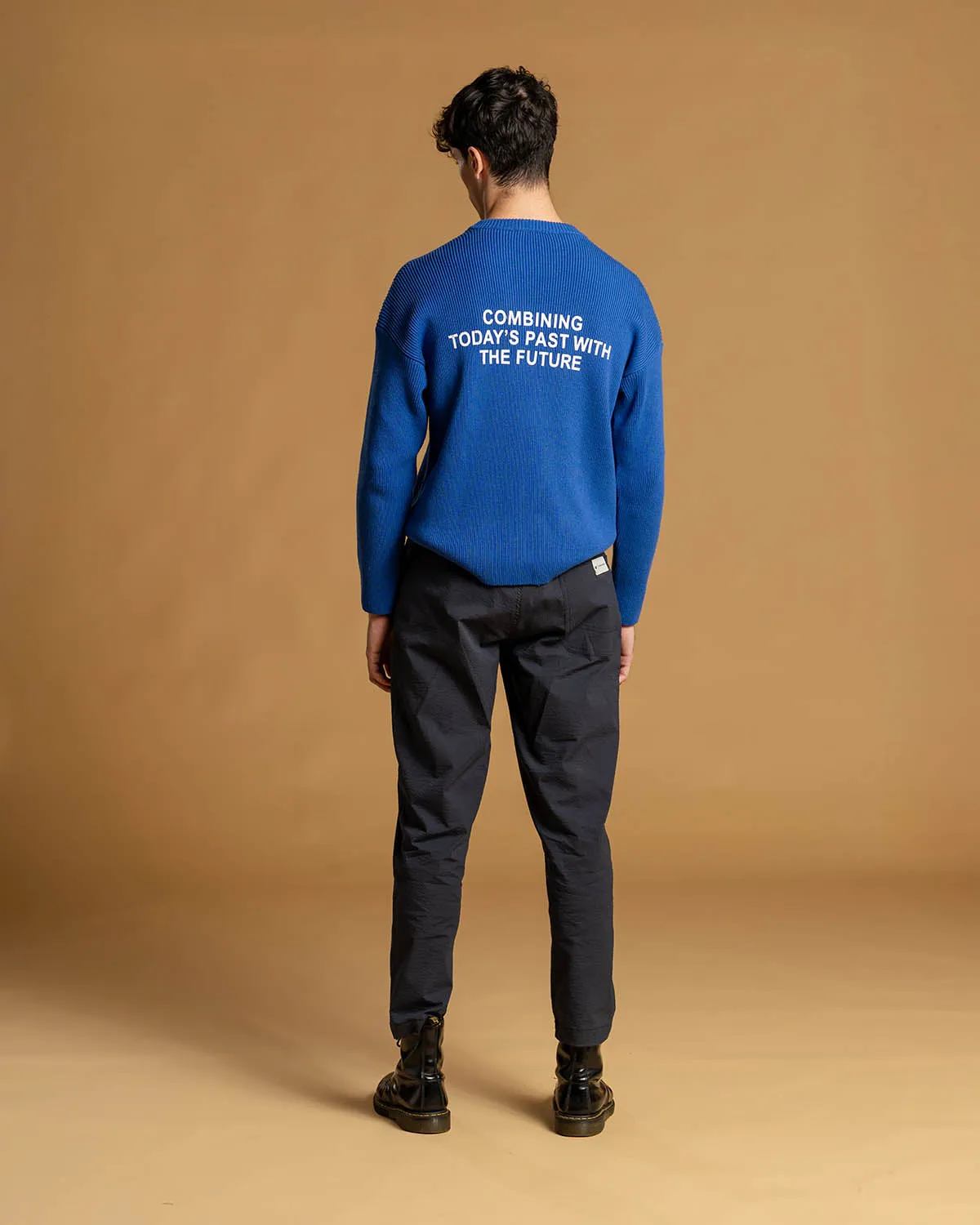 PAST AND FUTURE BACK PRINT ROUNDNECK SWEATER sold by CAT Workwear product image thumbnail 4