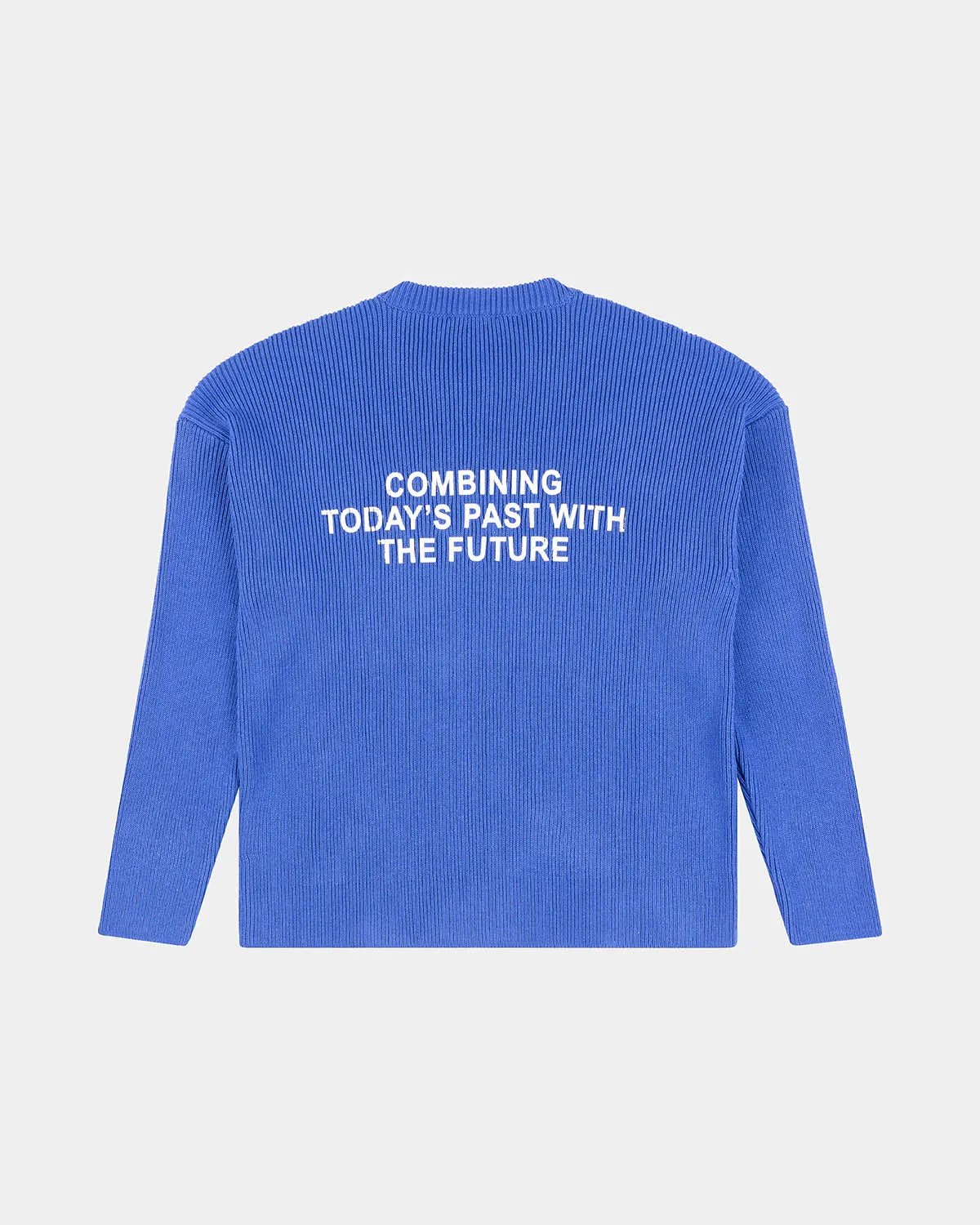 PAST AND FUTURE BACK PRINT ROUNDNECK SWEATER sold by CAT Workwear