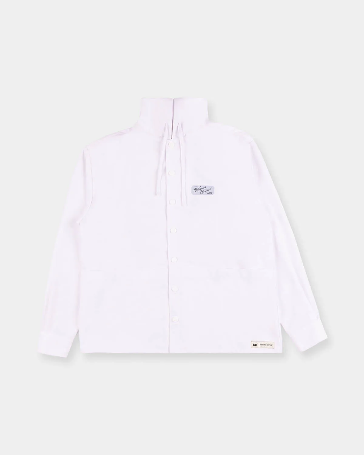 KLOPMAN TWILL HOODIE SHIRT sold by CAT Workwear product image thumbnail 3