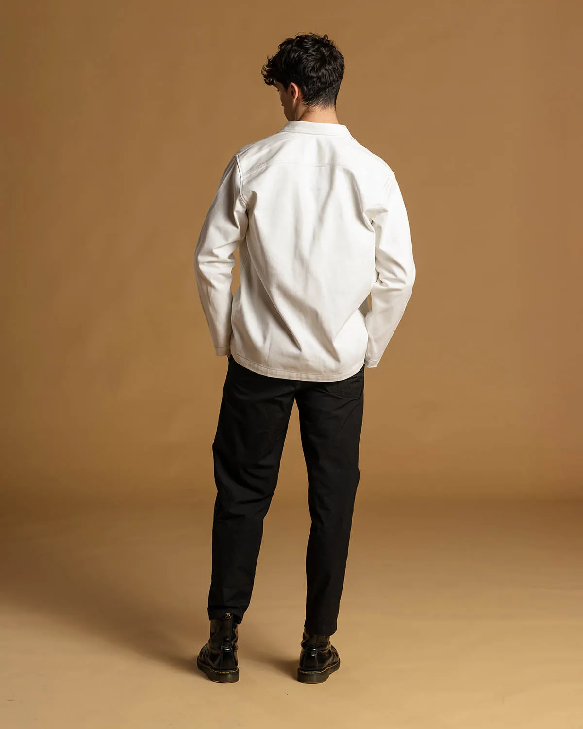BULL DENIM OVERSHIRT WITH CONTRAST STITCH sold by CAT Workwear product image thumbnail 5