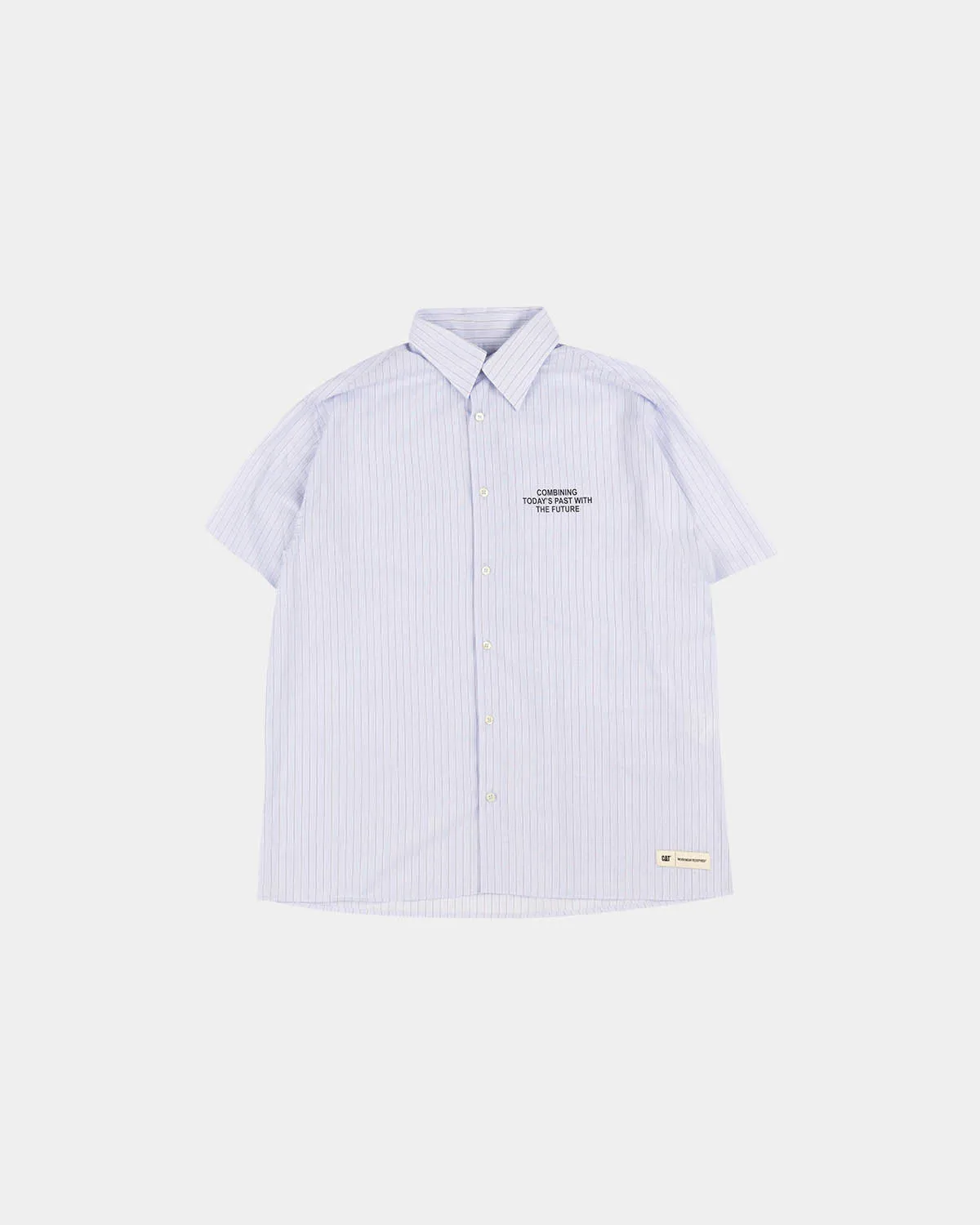 STRIPED SHORT SLEEVE SHIRT sold by CAT Workwear