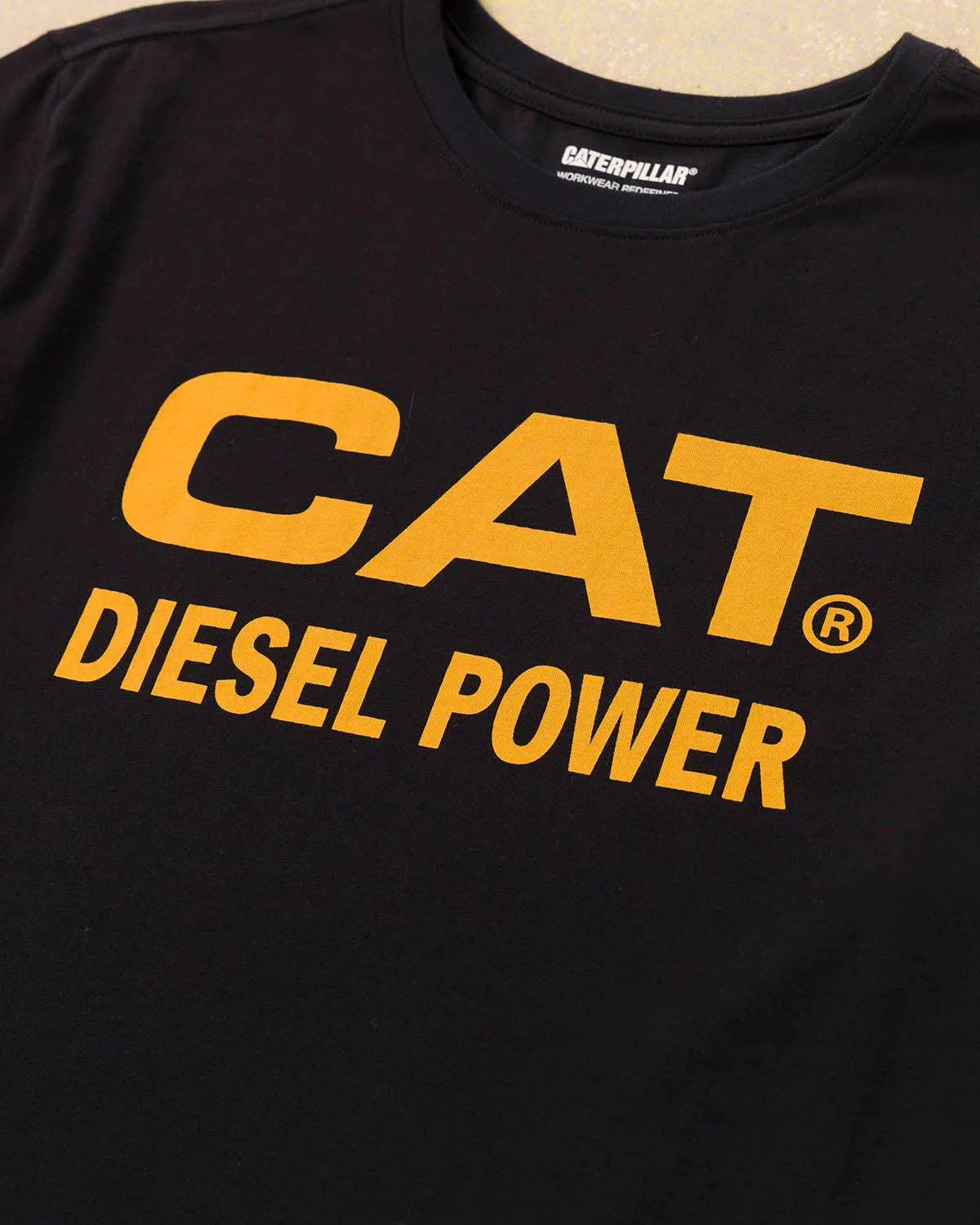 SHORT SLEEVE DIESEL POWER T-SHIRT CAT® WWR DESIGNED BY AVERY RANCH sold by CAT Workwear product image thumbnail 5