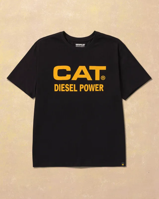 SHORT SLEEVE DIESEL POWER T-SHIRT CAT® WWR DESIGNED BY AVERY RANCH made by CAT Workwear