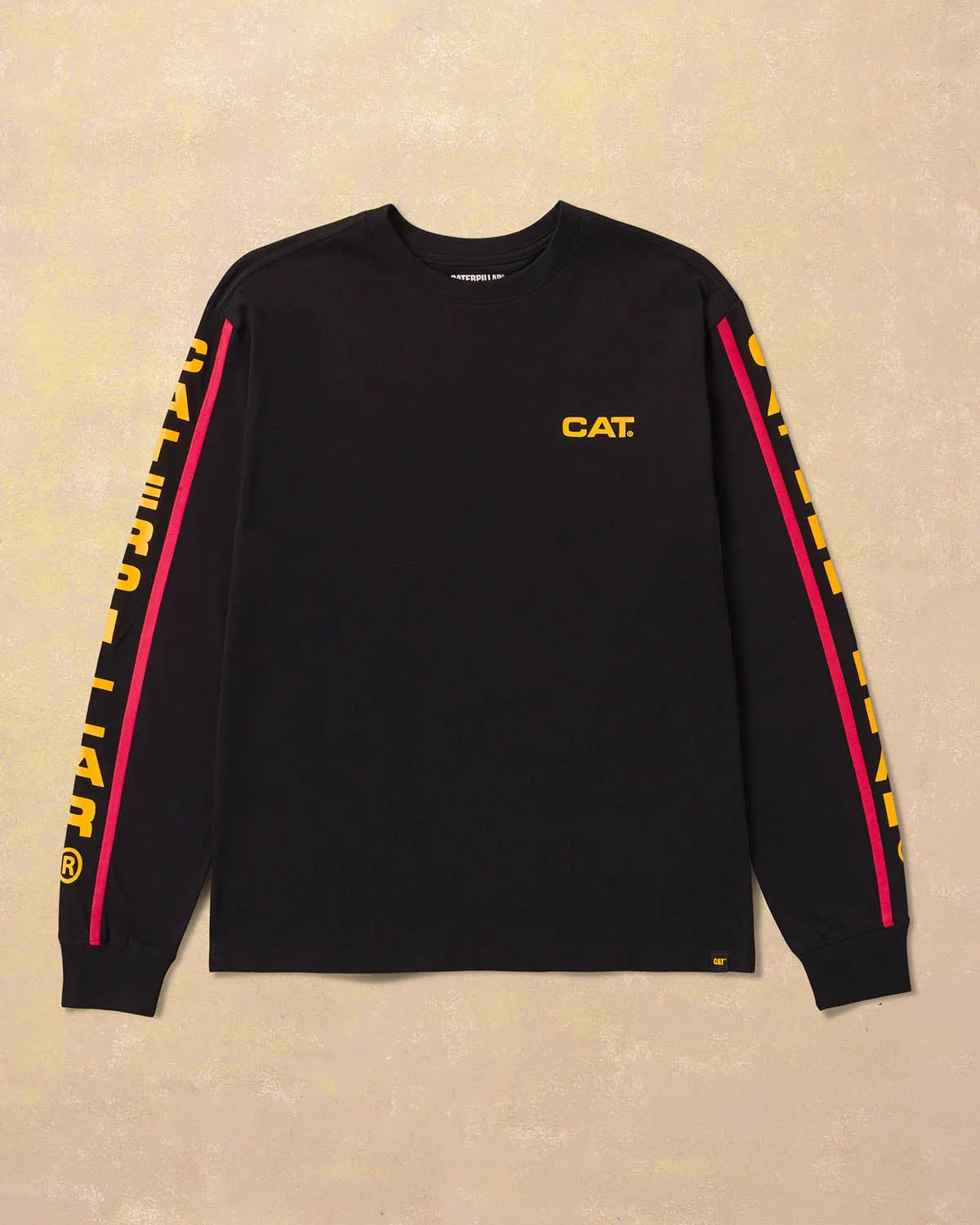 LONG SLEEVE LOGO T-SHIRT CAT® WWR DESIGNED BY AVERY RANCH sold by CAT Workwear