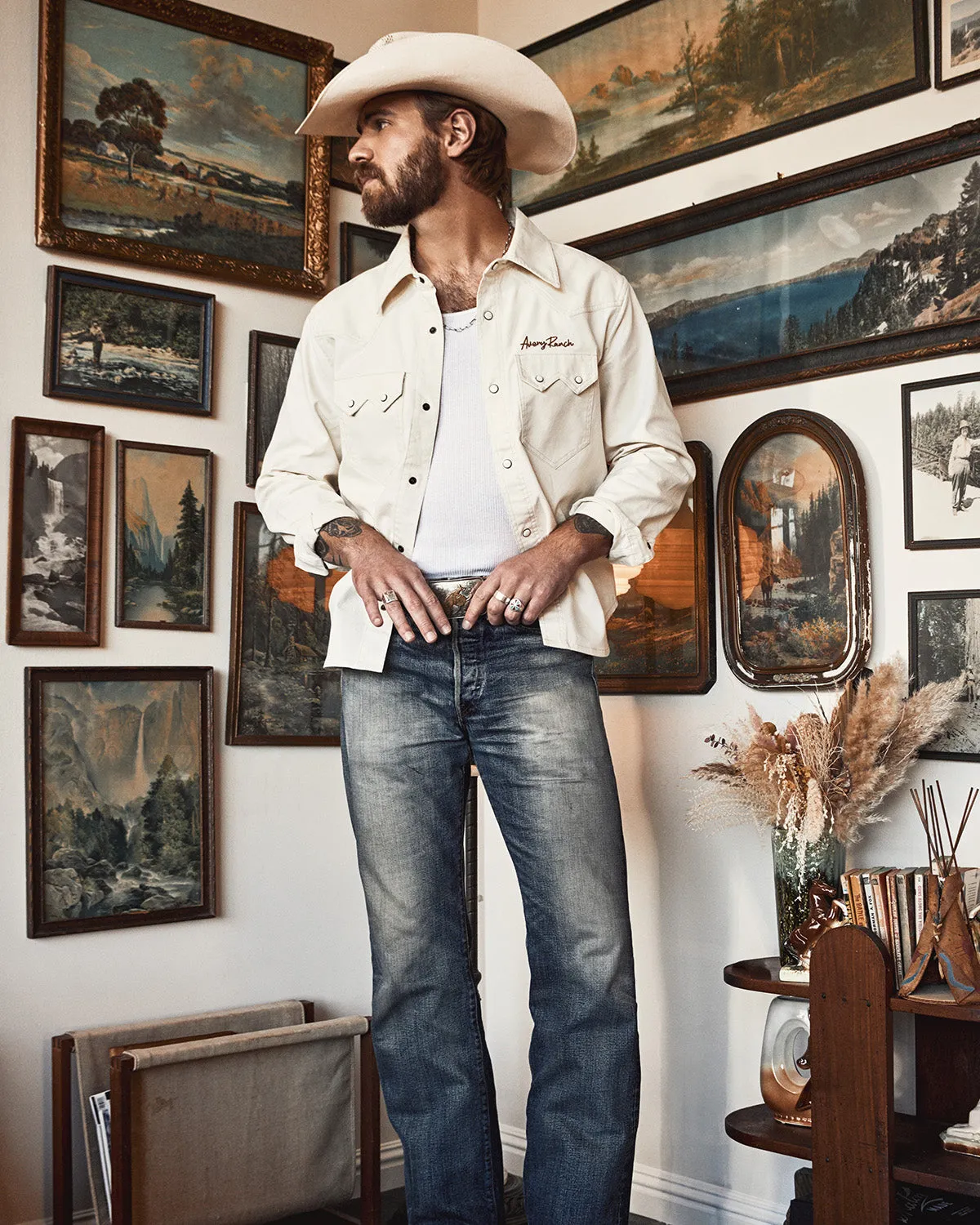 CANVAS SHIRT CAT® WWR DESIGNED BY AVERY RANCH sold by CAT Workwear product image thumbnail 3