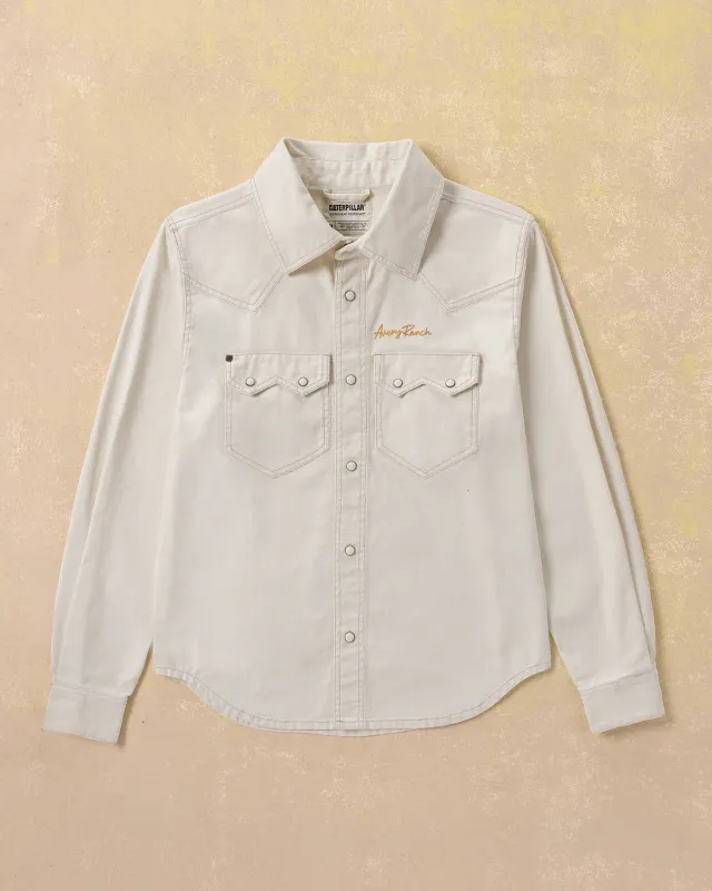 CANVAS SHIRT CAT® WWR DESIGNED BY AVERY RANCH made by CAT Workwear