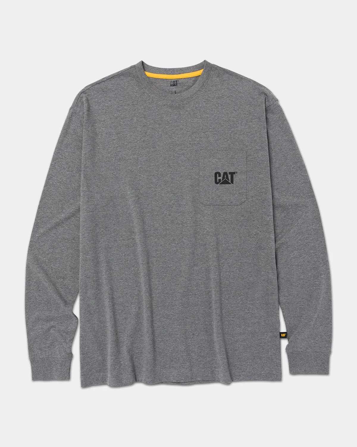 TOUGH CUT LONG SLEEVE POCKET T-SHIRT sold by CAT Workwear product image thumbnail 3