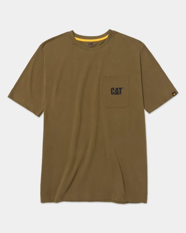 TOUGH CUT SHORT SLEEVE POCKET T-SHIRT made by CAT Workwear