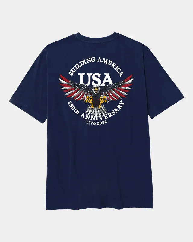 BUILDING AMERICA GRAPHIC T-SHIRT made by CAT Workwear