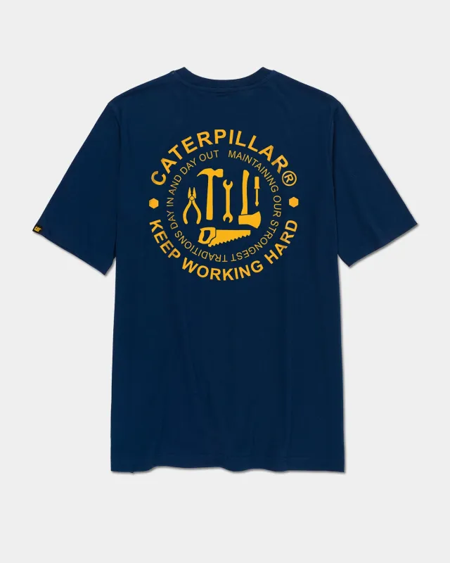 BASIC GRAPHIC T-SHIRT made by CAT Workwear