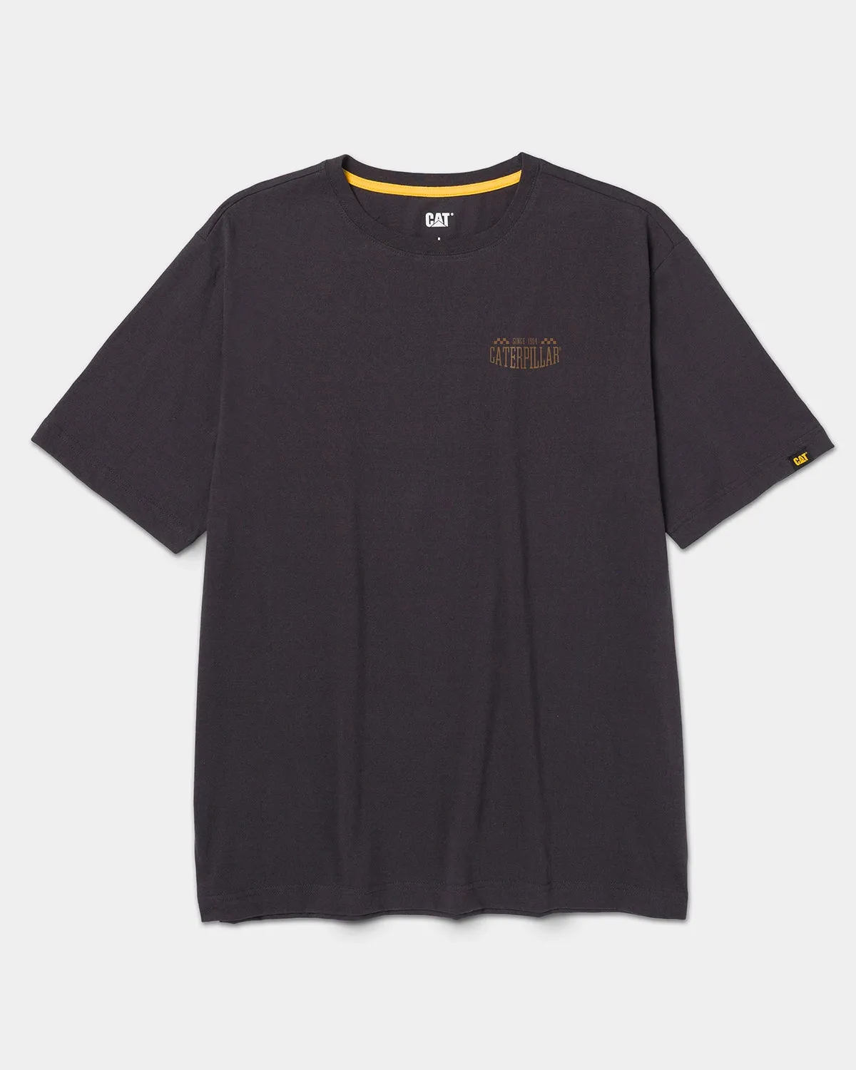 MEN'S WINGED GLOBE BASIC GRAPHIC T-SHIRT sold by CAT Workwear product image thumbnail 2