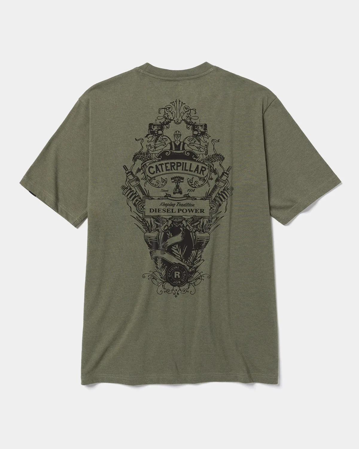 MEN'S DIESEL TRADITION BASIC GRAPHIC T-SHIRT sold by CAT Workwear