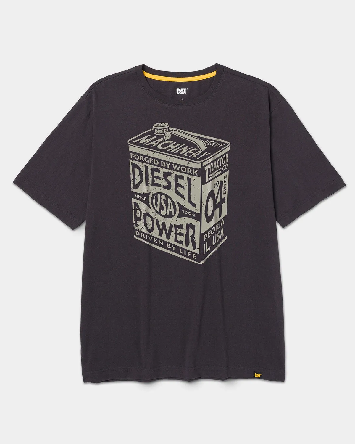 MEN'S DIESEL CAN BASIC GRAPHIC T-SHIRT sold by CAT Workwear