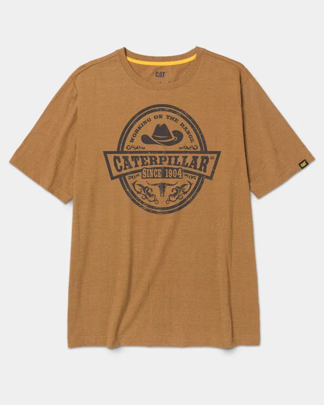 MEN'S RANCH BASIC GRAPHIC T-SHIRT made by CAT Workwear