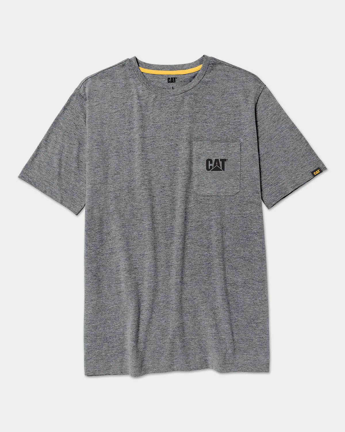 TOUGH CUT HARD HAT GRAPHIC POCKET T-SHIRT sold by CAT Workwear product image thumbnail 4