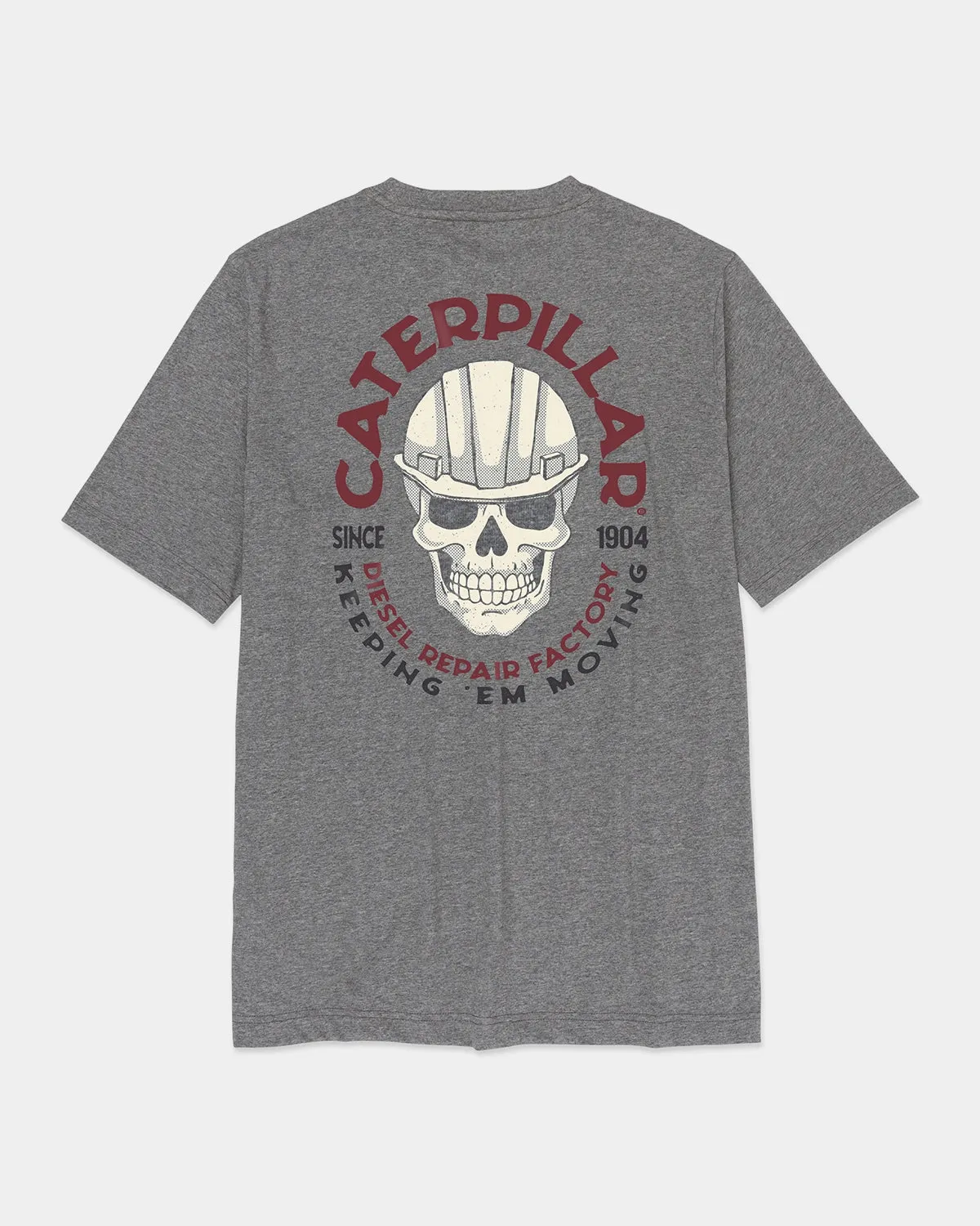 TOUGH CUT HARD HAT GRAPHIC POCKET T-SHIRT sold by CAT Workwear product image thumbnail 3