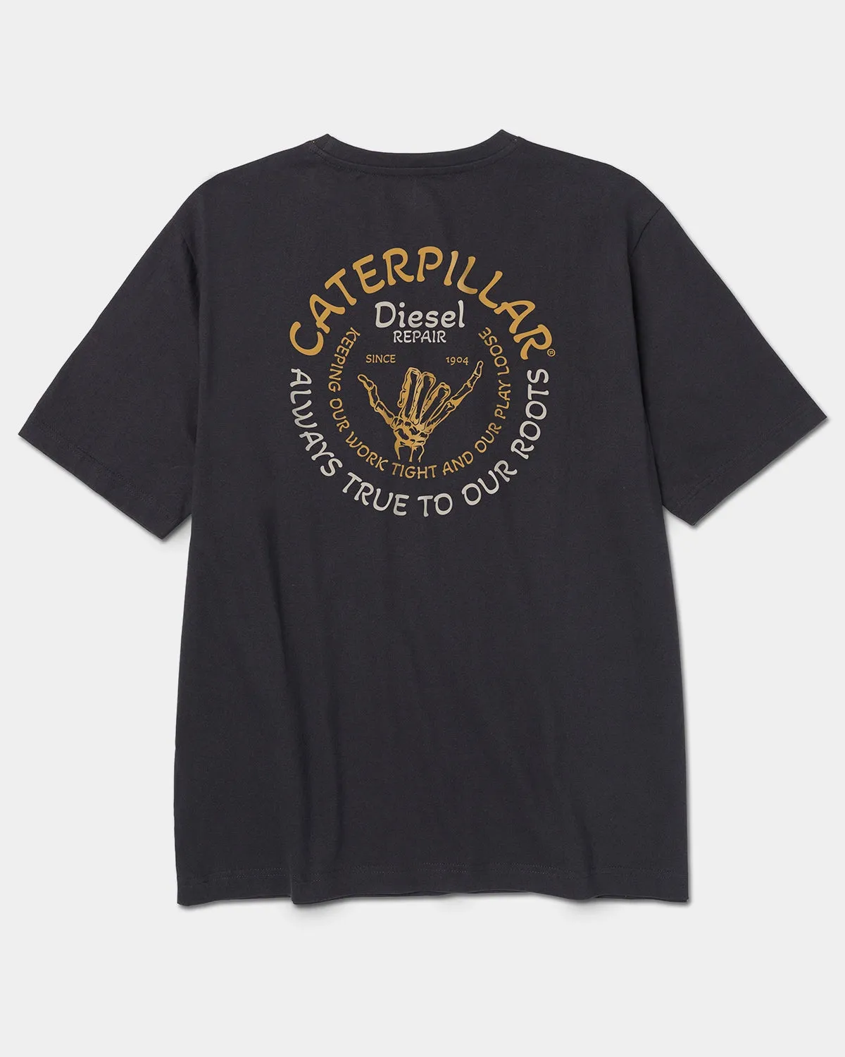 TOUGH CUT ROOTS GRAPHIC POCKET T-SHIRT sold by CAT Workwear product image thumbnail 3