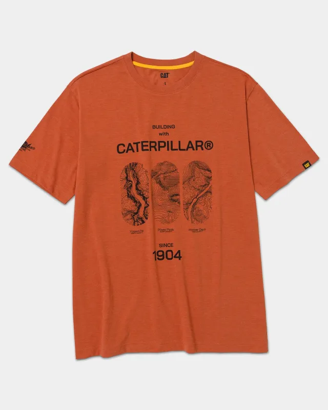 MEN'S BUILDING GRAPHIC T-SHIRT made by CAT Workwear