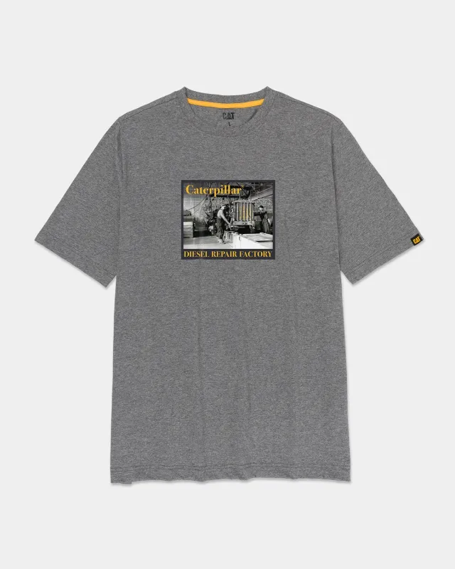 MEN'S FACTORY GRAPHIC T-SHIRT made by CAT Workwear