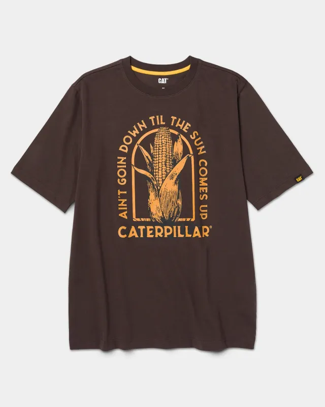 MEN'S CORN GRAPHIC T-SHIRT made by CAT Workwear