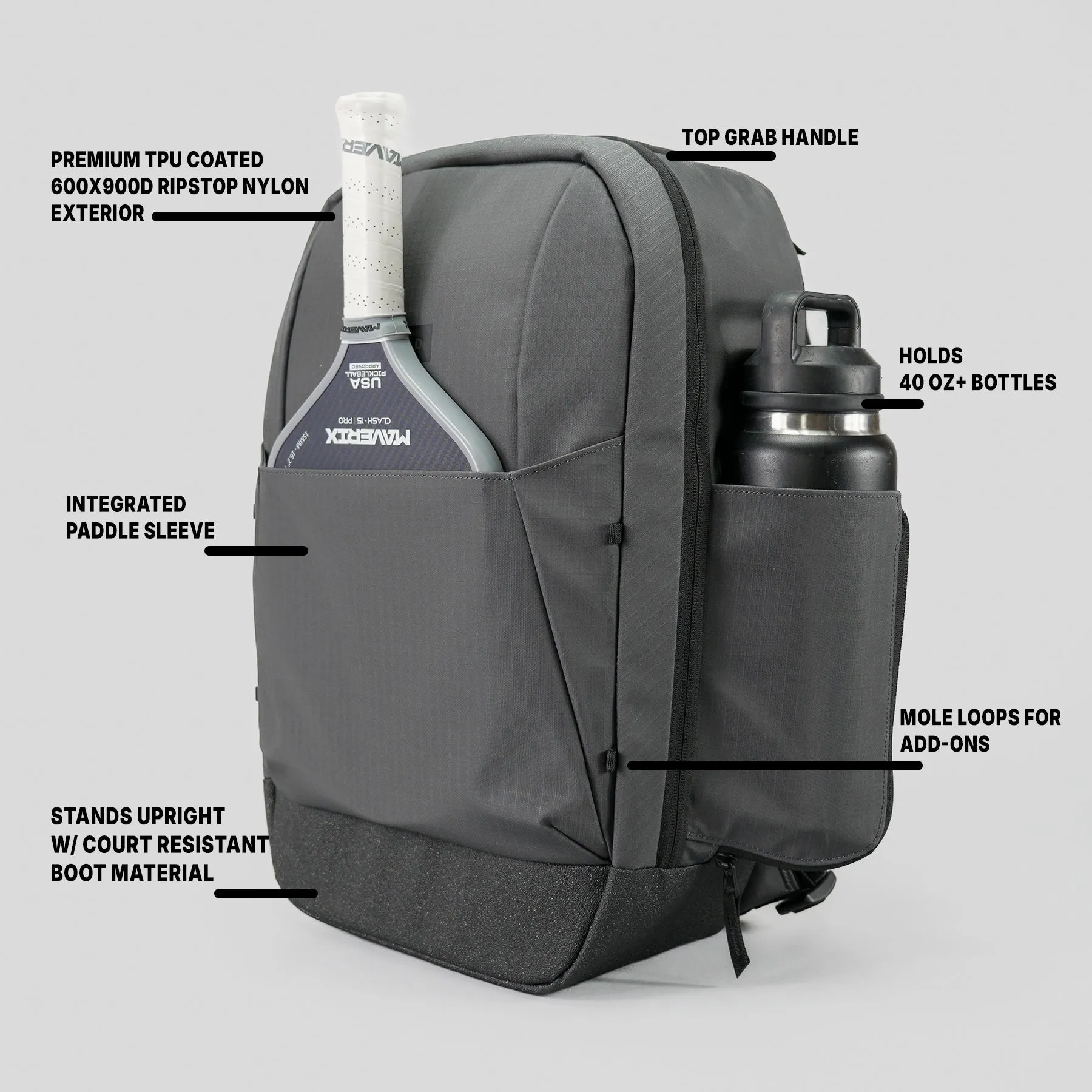 Court Ranger Pickleball Backpack sold by Centerline Athletics product image thumbnail 2