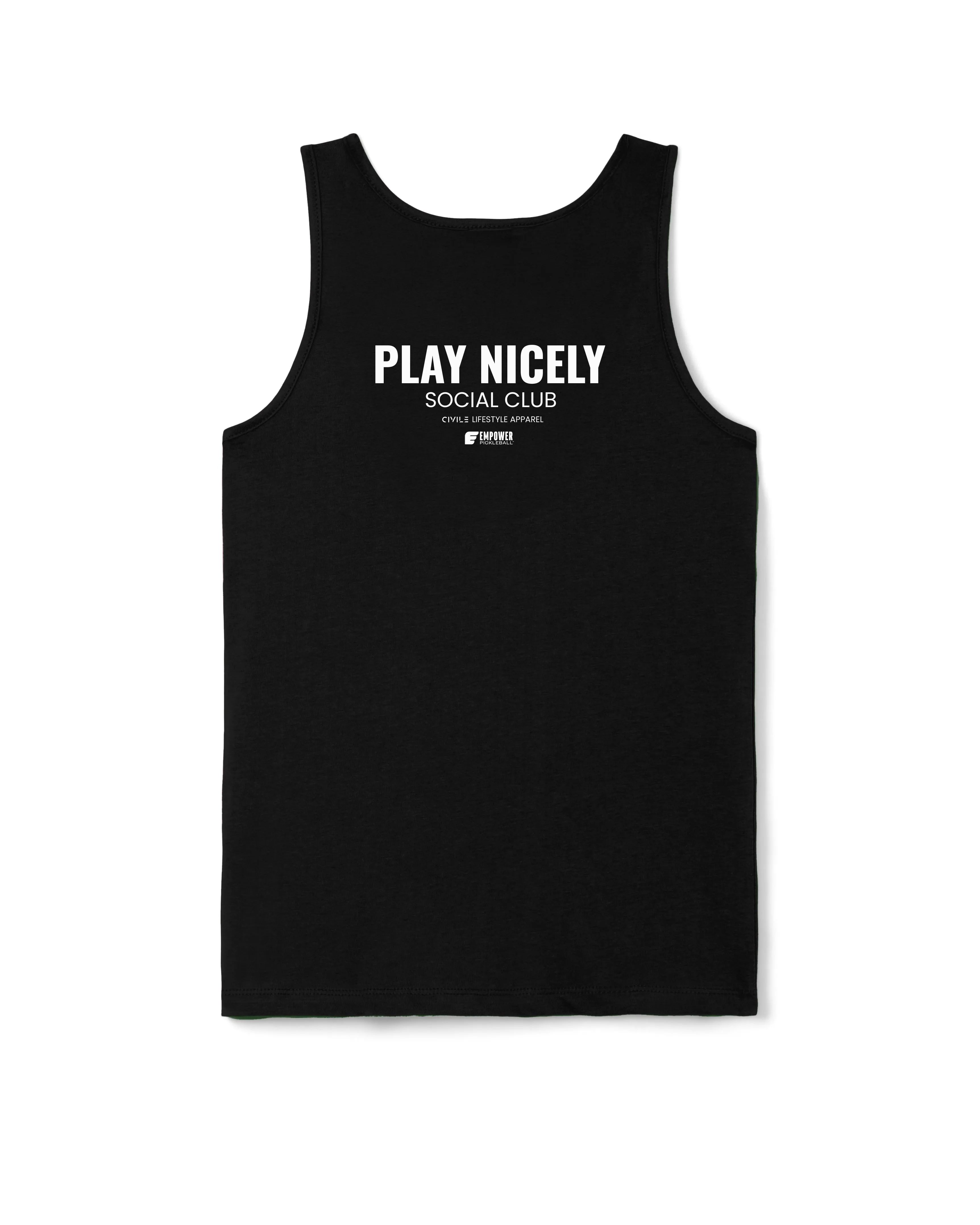 Empower Pickleball & Civile Social Club Women's Tank sold by Centerline Athletics product image thumbnail 4