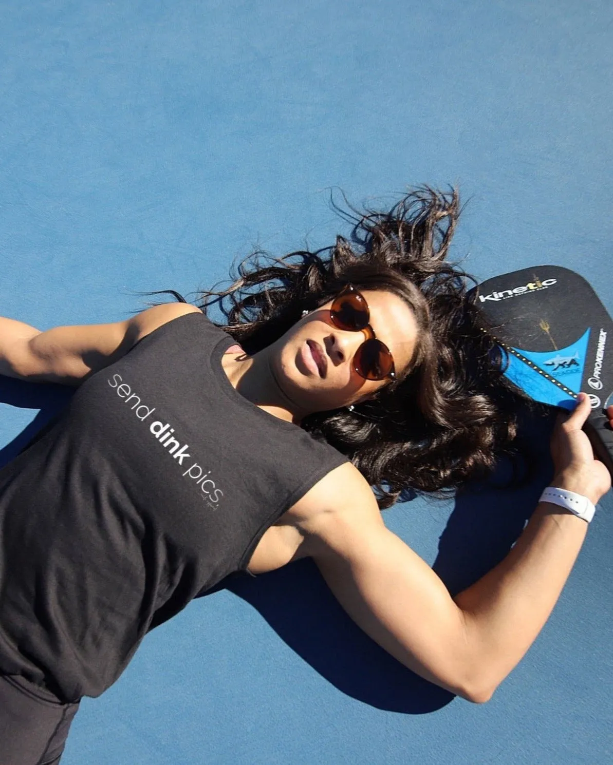 Send Dink Pics™ Women's Muscle Tank sold by Centerline Athletics product image thumbnail 5