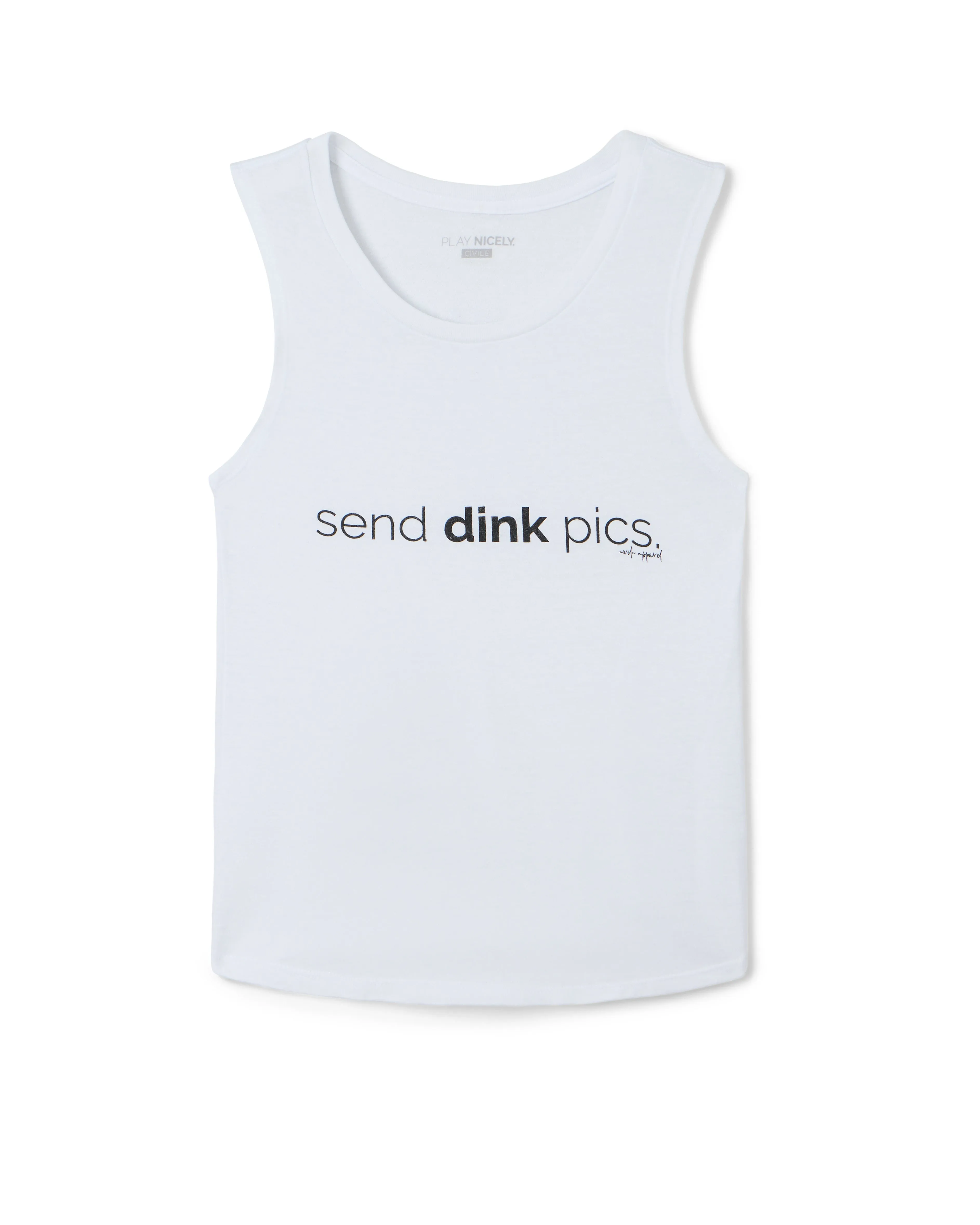 Send Dink Pics™ Women's Muscle Tank sold by Centerline Athletics