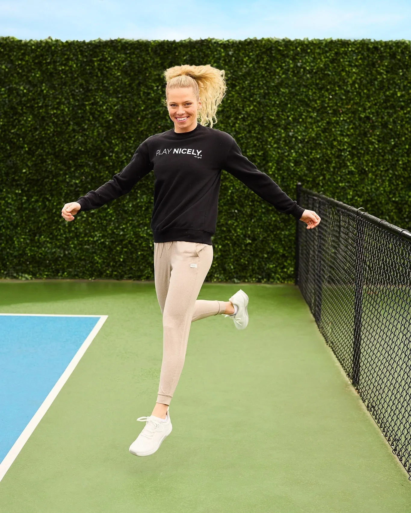 Play Nicely Unisex Super Soft Crew Sweatshirt sold by Centerline Athletics product image thumbnail 2