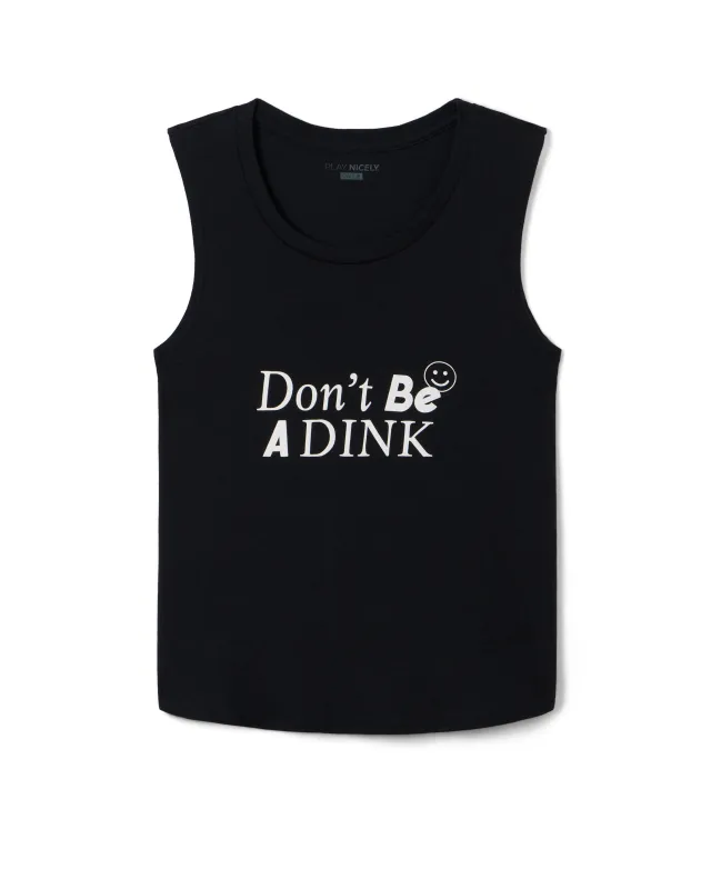 The SMILE Women's Muscle Tank sold by Centerline Athletics