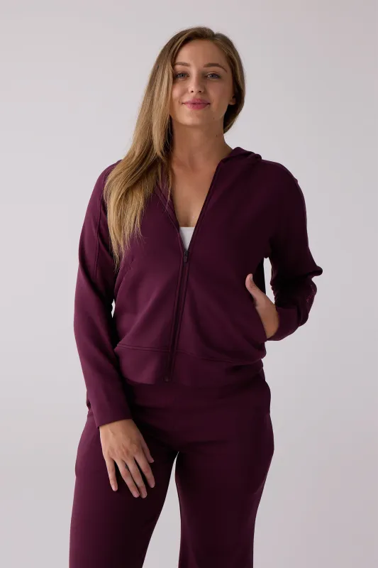 Women's Après Full Zip Hood sold by Centerline Athletics