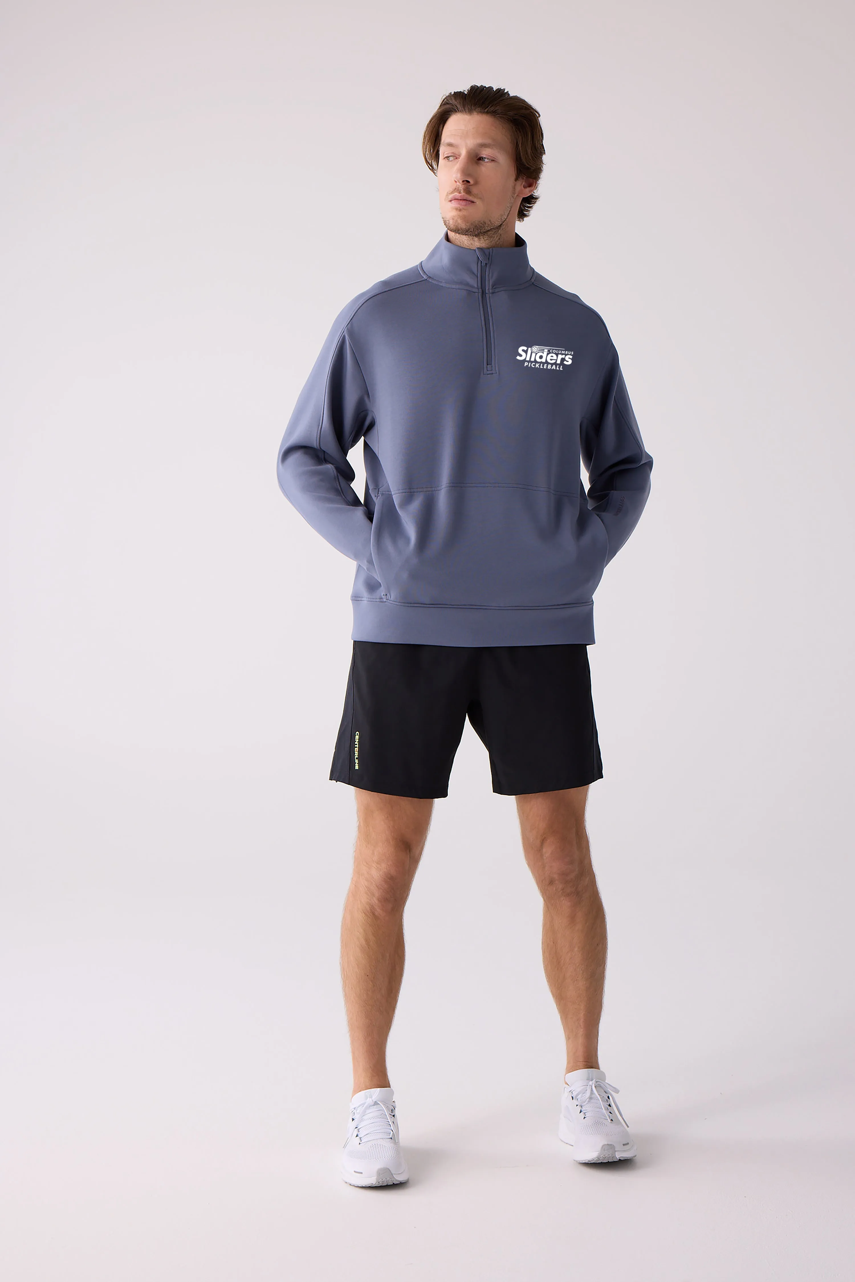 Columbus Sliders Men's Après Quarter Zip sold by Centerline Athletics product image thumbnail 4
