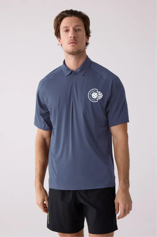 Columbus Sliders Men's AirLite™ Polo Shirt made by Centerline Athletics