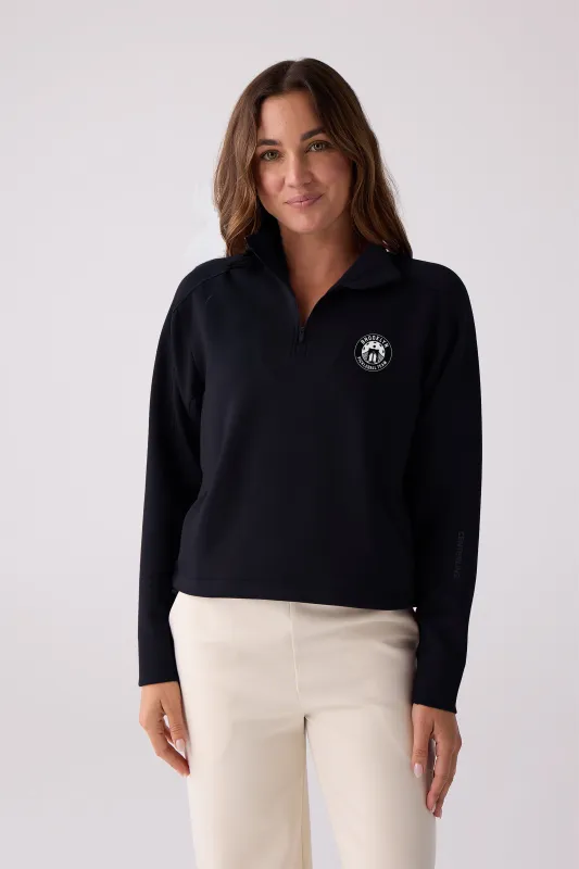Brooklyn Pickleball Women's Après Quarter Zip sold by Centerline Athletics