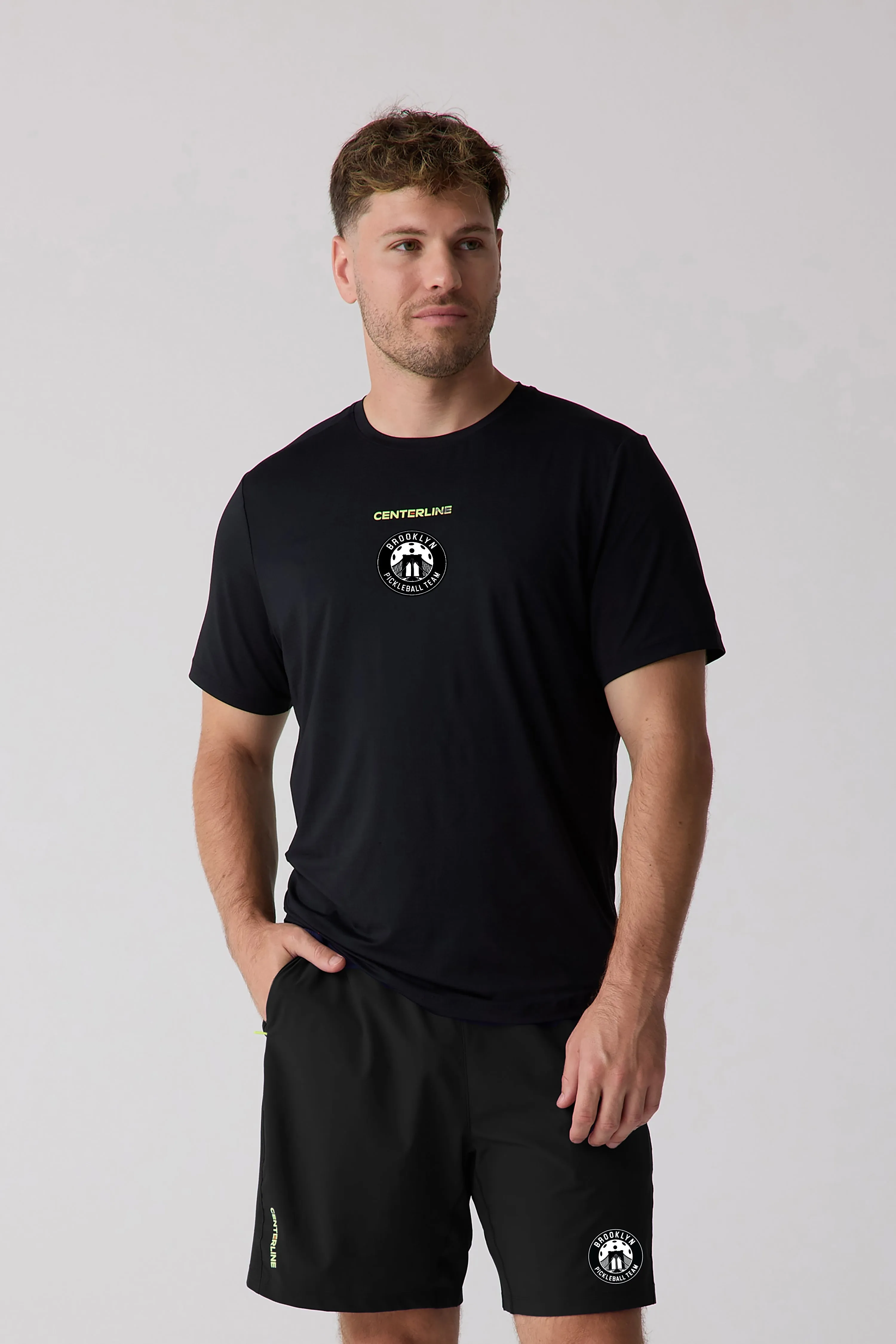 Brooklyn Pickleball AirLite™ Men's Tee sold by Centerline Athletics