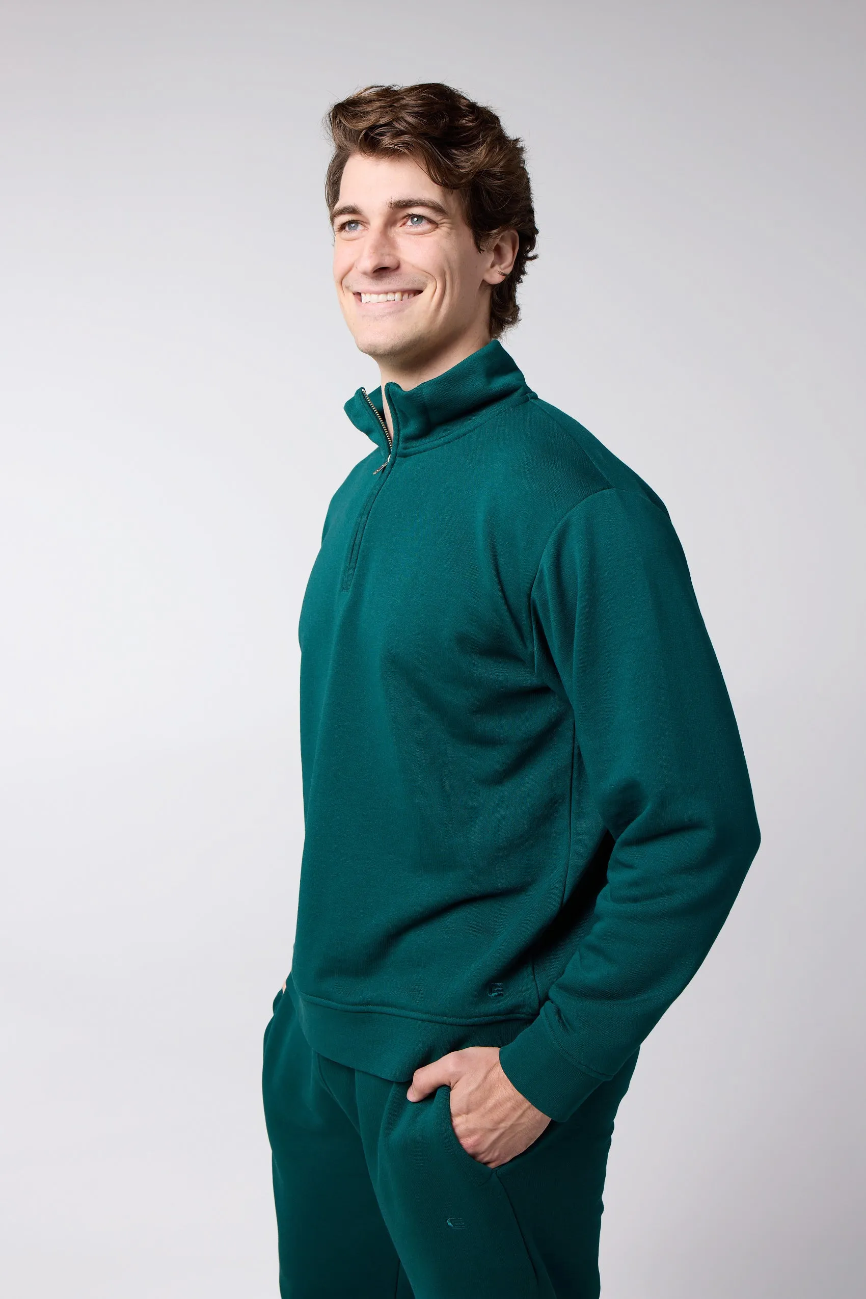 Men's Active Lifestyle You Know You Play™ Quarter Zip Sweatshirt sold by Centerline Athletics product image thumbnail 2