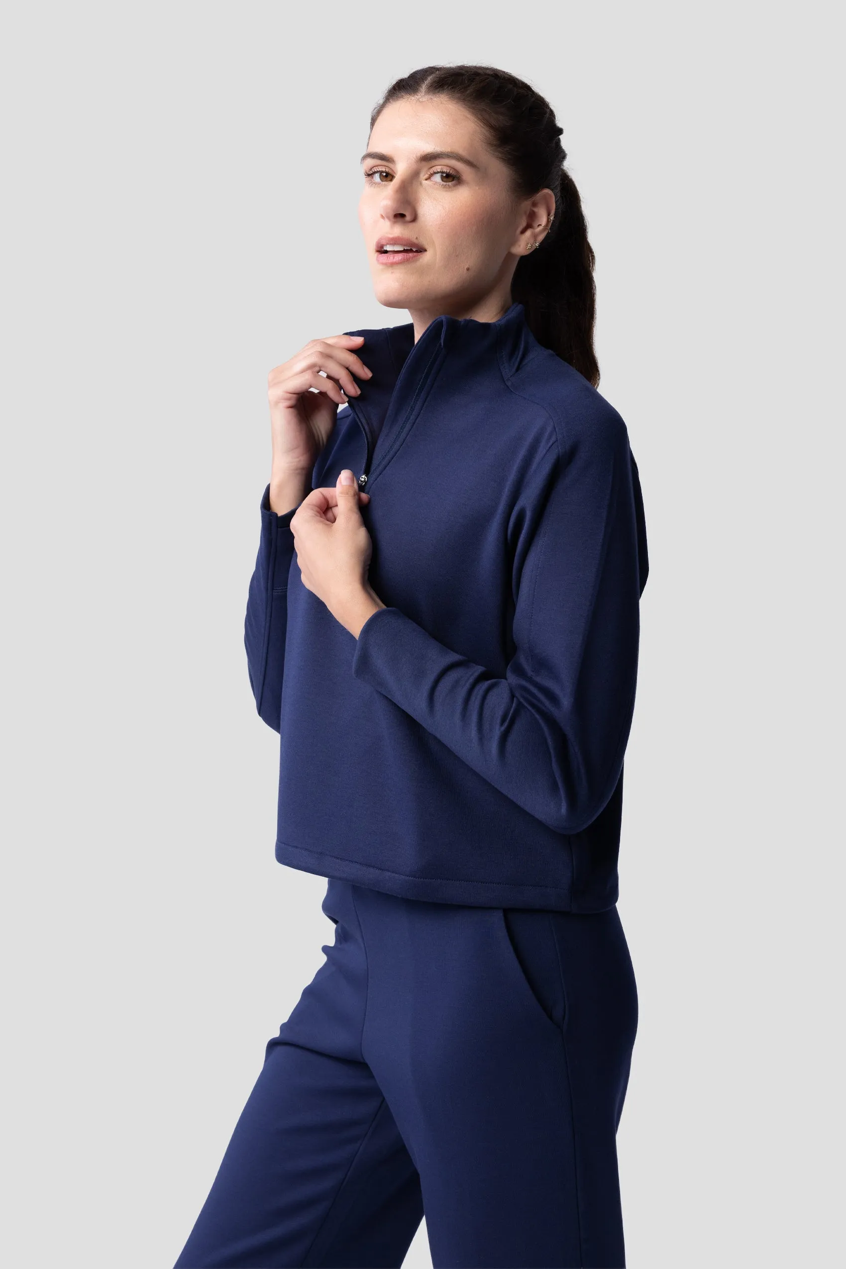 Women's Après Quarter Zip 2.0 sold by Centerline Athletics product image thumbnail 2