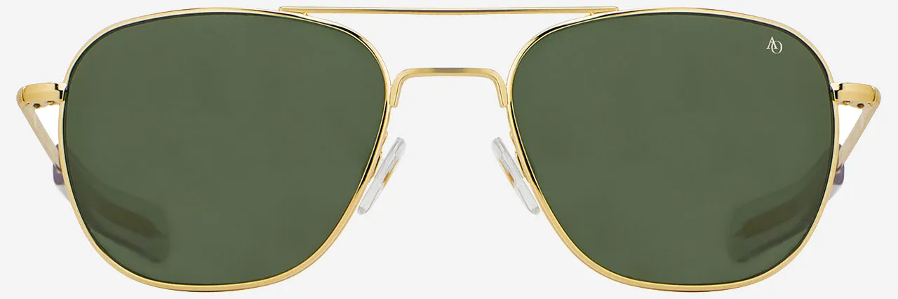 American Optical Original Pilot Sunglasses (Polarized) - GOLD Z99D109 sold by Cockpit USA product image thumbnail 3