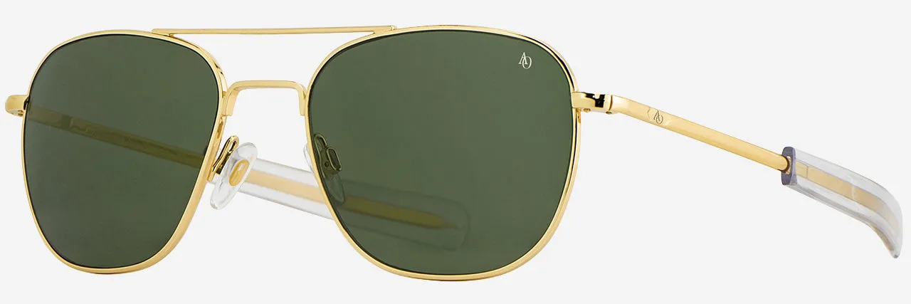 American Optical Original Pilot Sunglasses (Polarized) - GOLD Z99D109 sold by Cockpit USA product image thumbnail 4