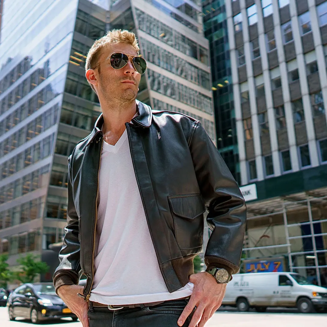 Reissue A-2 Jacket Z2107G sold by Cockpit USA product image thumbnail 5