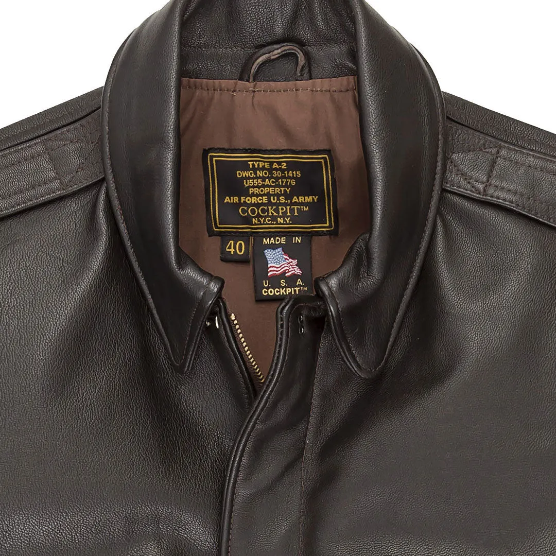 Reissue A-2 Jacket Z2107G sold by Cockpit USA product image thumbnail 4