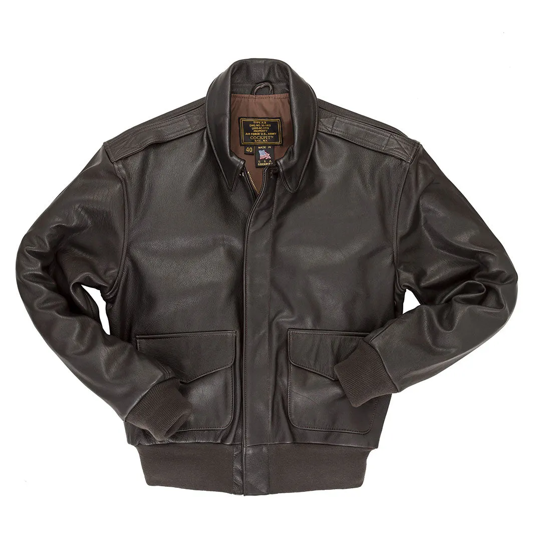 Reissue A-2 Jacket Z2107G sold by Cockpit USA product image thumbnail 2