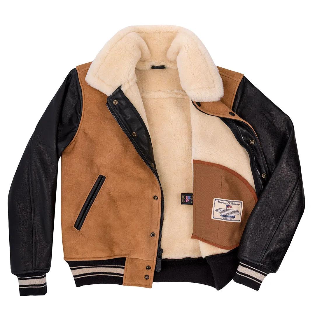 The Pro Shearling Varsity Z21A108 sold by Cockpit USA product image thumbnail 3