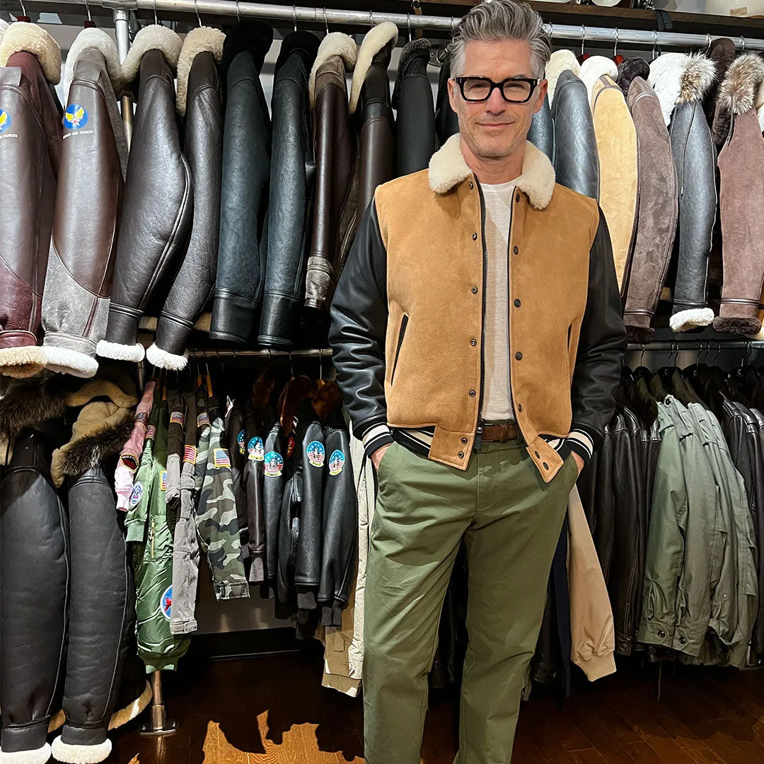 The Pro Shearling Varsity Z21A108 sold by Cockpit USA product image thumbnail 2