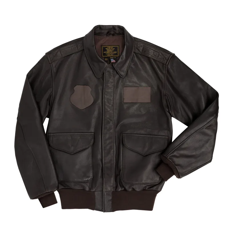 Z21V42-U.S.A.F. 21st. Century A-2 Jacket with Velcro sold by Cockpit USA