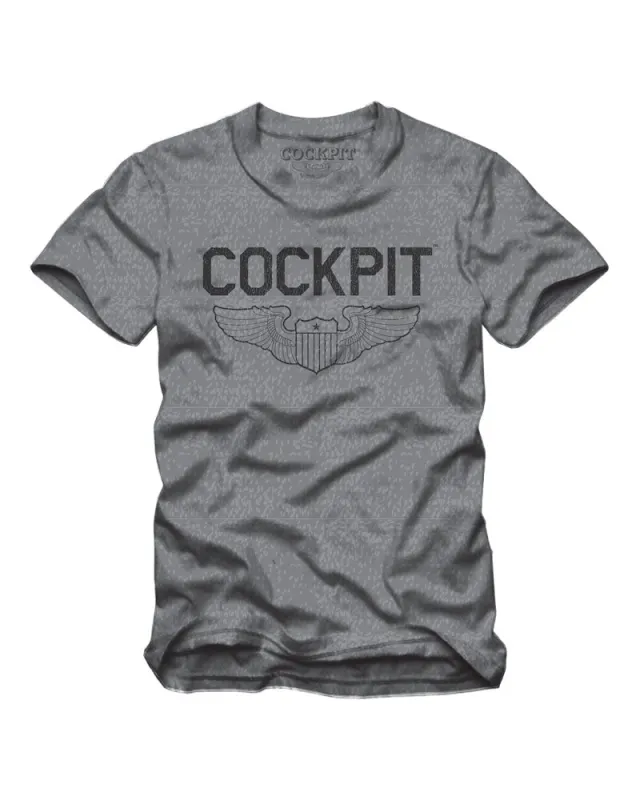 Cockpit Logo Tee Z12D006 made by Cockpit USA