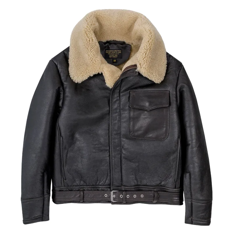 B-2 Sheepskin Jacket Z21C106 sold by Cockpit USA